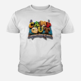 Camp Out Getting Smore Of Jesus A Cool Summer Youth T-shirt | Crazezy UK