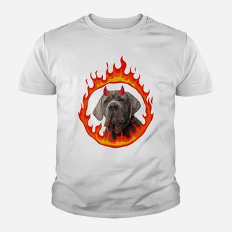 Devil Dog Neopolitan Mastiff Youth T-shirt | Crazezy CA