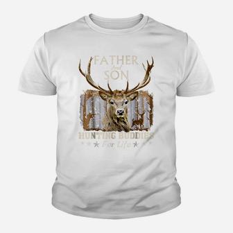 Father And Son Hunting Buddies For Life Gift For Dad Youth T-shirt | Crazezy DE