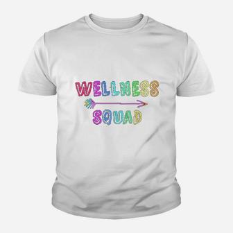Fitness Gym Crew Health Trainer Tribe Wellness Coach Squad Youth T-shirt | Crazezy