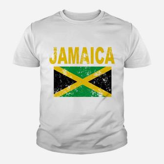 Flag Jamaica Tshirt Cool Jamaican Flags Travel Gift Top Tee Sweatshirt Youth T-shirt | Crazezy UK