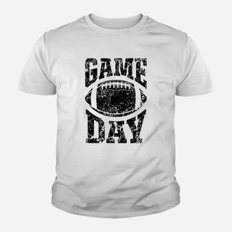 Football Game Day Funny Team Sports Gifts Men Women Vintage Youth T-shirt | Crazezy