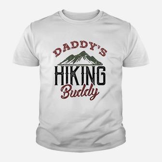 Funny Baby Rompers And Bodysuits Daddy Hiking Buddy Royaltee Camping Youth T-shirt | Crazezy AU