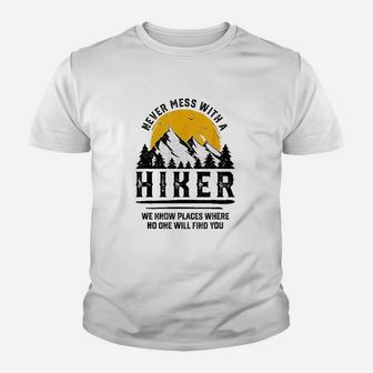 Funny Hiker Gift Hiking Lover Outdoor Quote Youth T-shirt | Crazezy UK