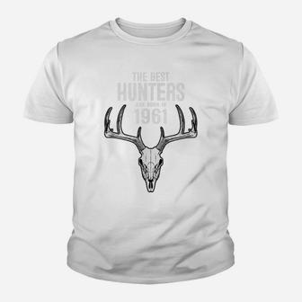 Gift For 60 Year Old Deer Hunter Hunting 1961 60Th Birthday Youth T-shirt | Crazezy CA