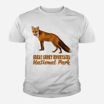 GREAT SMOKY MOUNTAINS NATIONAL PARK Red Fox Tee Gift Idea Youth T-shirt | Crazezy CA