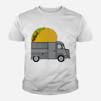 I Enjoy Long Romantic Walks To The Taco Truck Sweatshirt Youth T-shirt | Crazezy