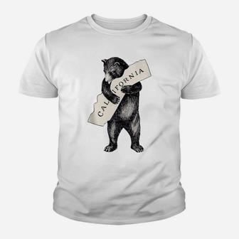 I Love California Shirt-West Coast Retro Vintage Cali Bear Youth T-shirt | Crazezy AU
