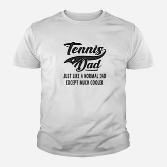 Mens Mens Tennis Dad Fathers Day Gift Father Men Tennis Youth T-shirt | Crazezy