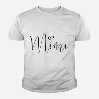 Mimi Gift For Grandma Woman Christmas Xmas Birthday Gifts Sweatshirt Youth T-shirt | Crazezy