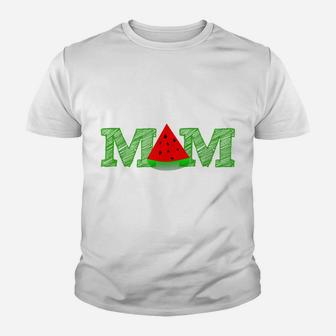Mom Watermelon Funny Summer Fruit Mother Day Youth T-shirt | Crazezy CA