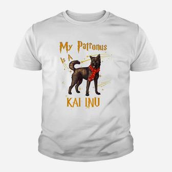 My Patronus Is A Kai Inu Dog T Shirt Youth T-shirt | Crazezy CA