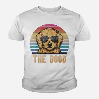 Retro Vintage Goldendoodle The Dood Shirt Gift Dad Mom Kids Youth T-shirt | Crazezy CA