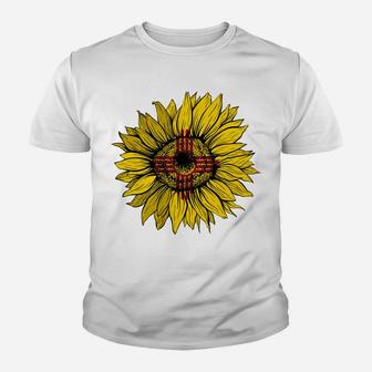 Sunflower New Mexico Flag New Mexico Flag Sunflower Sweatshirt Youth T-shirt | Crazezy CA