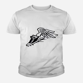 Track And Field School Running Team Runner Youth T-shirt | Crazezy