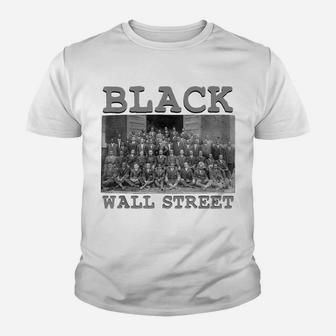 Vintage Black Business Black History Month Black Wall Street Youth T-shirt | Crazezy