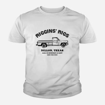 Vintage Graphic Riggins Rigs Football Player Youth T-shirt | Crazezy UK
