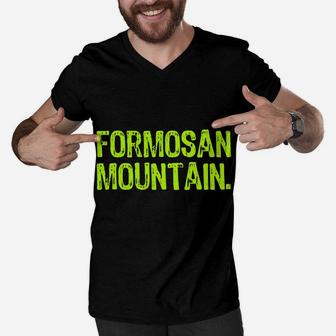 Formosan Mountain Dog Dad Fathers Day Dog Lovers Gift Men V-Neck Tshirt | Crazezy