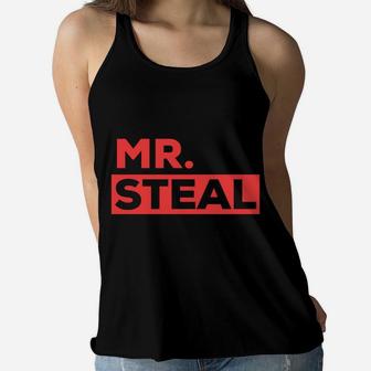 Mr Steal Your Girl Boys Cute Kids Funny Gift Valentines Day Women Flowy Tank | Crazezy