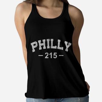 Philly 215 Retro Vintage Shirt Gift Men Women Kids Women Flowy Tank | Crazezy