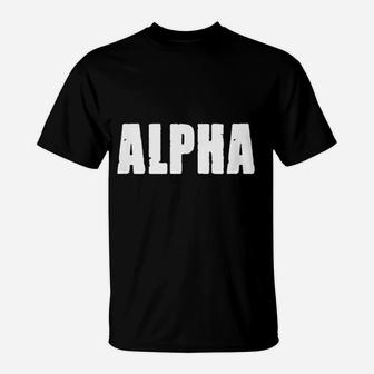 Alpha Gym Rabbit Workout Bodybuilding Fitness T-Shirt | Crazezy