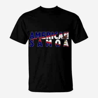 American Samoa Flag Gift For Patriotic American Samoans Sweatshirt T-Shirt | Crazezy