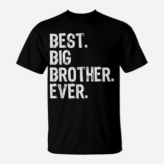 Best Big Brother Ever Funny Cool Gift Christmas T-Shirt | Crazezy