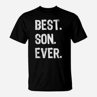 Best Son Ever Funny Gift Christmas T-Shirt | Crazezy