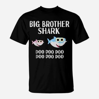 Big Brother Shark Doo Doo Christmas Matching Family Pjs & T-Shirt | Crazezy