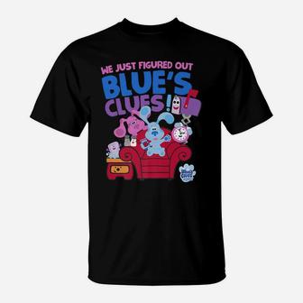 Blue's Clues & You Group Shot Just Figured Out Blue's Clues T-Shirt | Crazezy