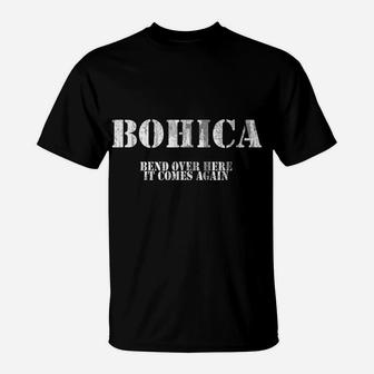 Bohica Definition Tshirt - Funny Military Saying Distressed T-Shirt | Crazezy AU