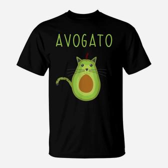 Cinco De Mayo Shirts Cinco De Meow Avogato Cat Avocado Tees T-Shirt | Crazezy UK