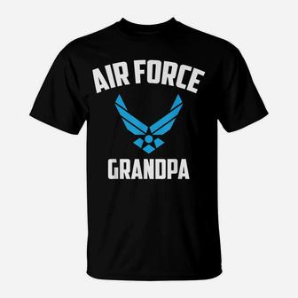 Cool Air Force Grandpa Gift | Proud Us Military Veteran Men T-Shirt | Crazezy