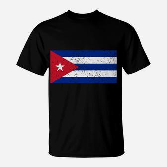 Cuba Est 1898 Cuban Flag Pride Vintage Cuba Sweatshirt T-Shirt | Crazezy