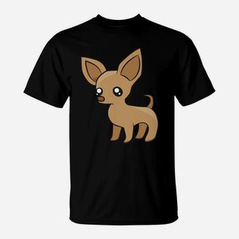 Cute Big Eye Chihuahua Puppy T-Shirt | Crazezy UK