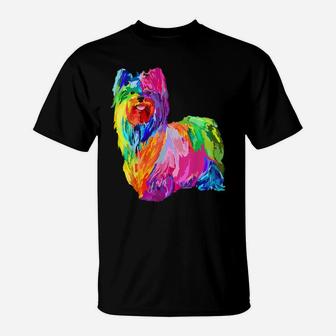 Dog Lover Gifts Yorkie For Womens Yorkshire Terrier Mens T-Shirt | Crazezy
