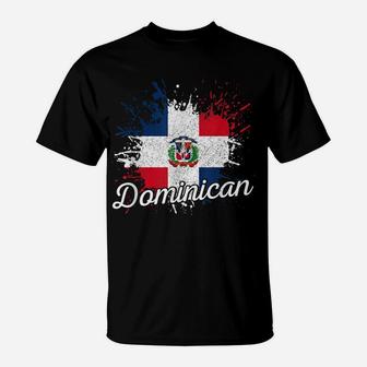 Dominican Republic Patriotic Dominican Pride Flag T-Shirt | Crazezy