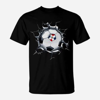 Dominican Republic Soccer Fans Jersey Proud Football Lovers T-Shirt | Crazezy