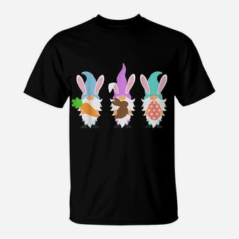 Easter Gnomes Egg Hunting Gift For Boys Girls Kids T-Shirt | Crazezy UK