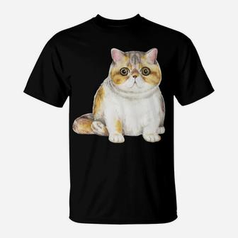 Exotic Shorthair Mom Cute Cat Mother Kitten Girl Gift T-Shirt | Crazezy