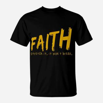 Faith Based Apparel Plus Size Christian Believer Funny Tee T-Shirt | Crazezy