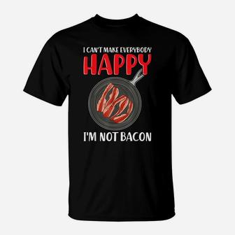 Funny Makin Bacon T Shirt Bacon Lover And Foodie T Shirt T-Shirt | Crazezy
