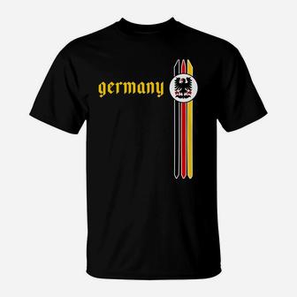 Germany Soccer - German Flag Jersey - Deutschland Sweatshirt T-Shirt | Crazezy