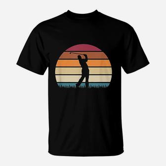 Golf Retro Golfing Golfer Sport Gift For Men Dad Uncle T-Shirt | Crazezy AU
