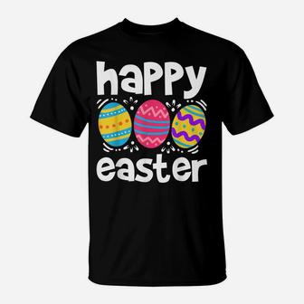 Happy Easter Eggs Tshirt Egg Hunting Gift Tee T-Shirt | Crazezy