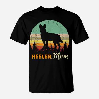 Heeler Mom Shirt | Mama, Mother, Pet Cattle Dog Owner Gift T-Shirt | Crazezy DE