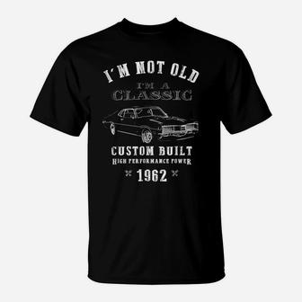 I'm Not Old I'm A Classic 58Th Birthday Car Collectibles T-Shirt | Crazezy