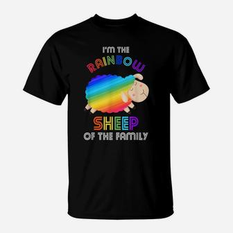 Im The Rainbow Sheep Of The Family Sheep T-Shirt | Crazezy CA