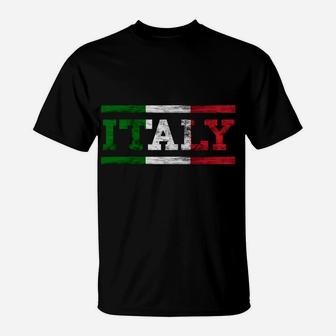 Italy Trip Italian Flag Italia Italiano Pride Italian Roots Sweatshirt T-Shirt | Crazezy
