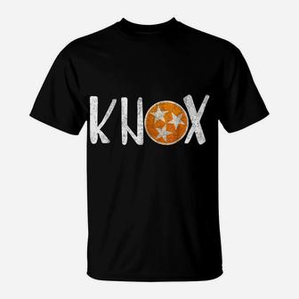 Knox Vintage Distressed Knoxville Tennessee Football Shirt T-Shirt | Crazezy AU